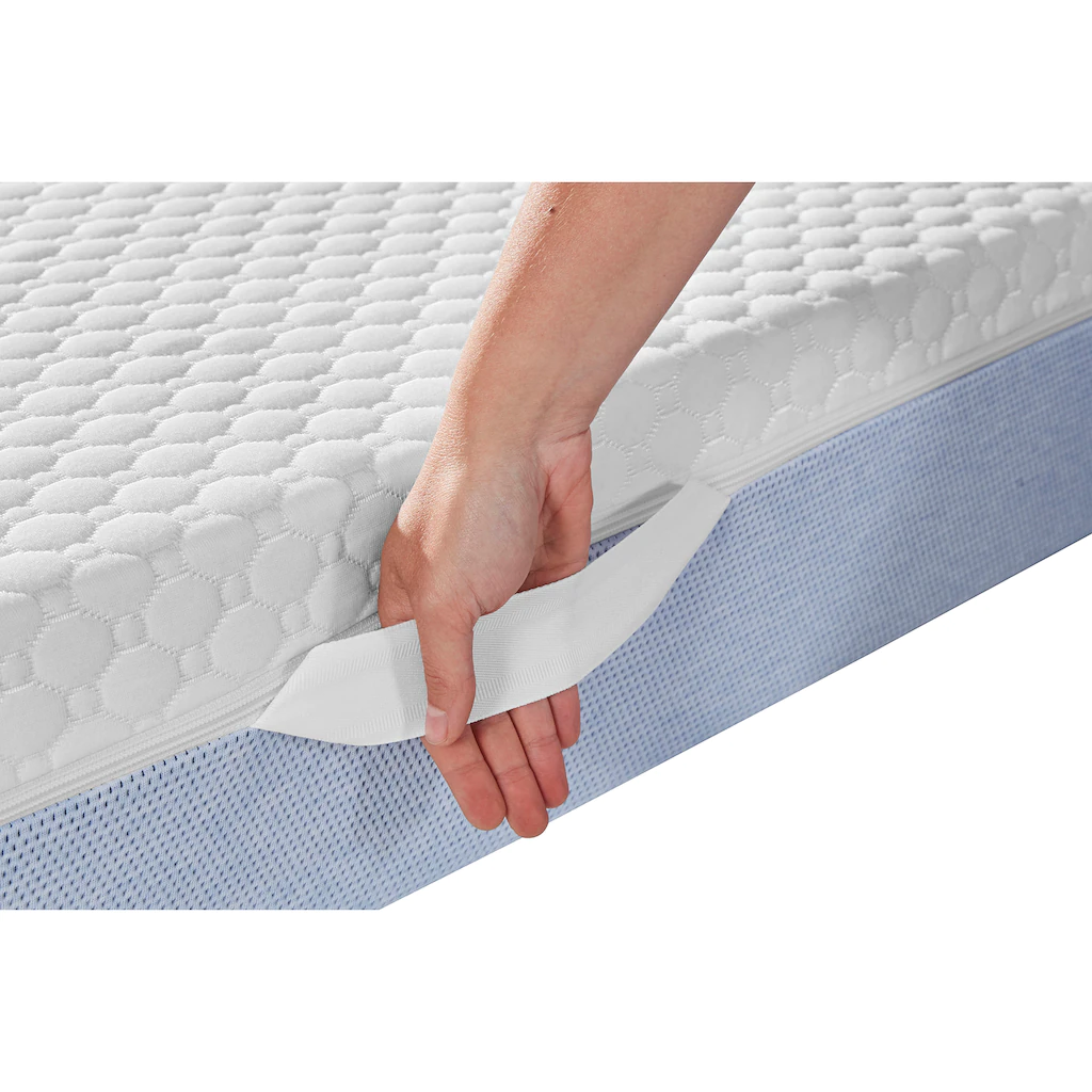 Schlafwelt Komfortschaummatratze »Flipper, Auswahl Aus Zwei Wendematratzen Mit Gesamt 4 Härten Für ALLE Körpergewichte (von H2 Bis H4), Immer Optimal Für Seiten/Rücken Und Bauchschläfer«, 19 Cm Hoch, Raumgewicht: 39 Kg/m³, (1 St.) – Bild 5