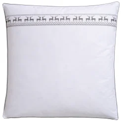 Älgdröm Älgdröm Federkopfkissen »Forsakar«, Füllung: 100% Federn, Bezug: Baumwolle, (1 St.), Mit Skandinavischem Stil Durch Elch-Aufdruck!