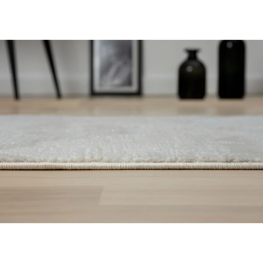 Myflair Möbel & Accessoires Myflair Möbel & Accessoires Teppich »My Life«, Rechteckig, Kurzflor, Retro-Style, Besonders Weich Durch Microfaser, Mit Fransen – Bild 6