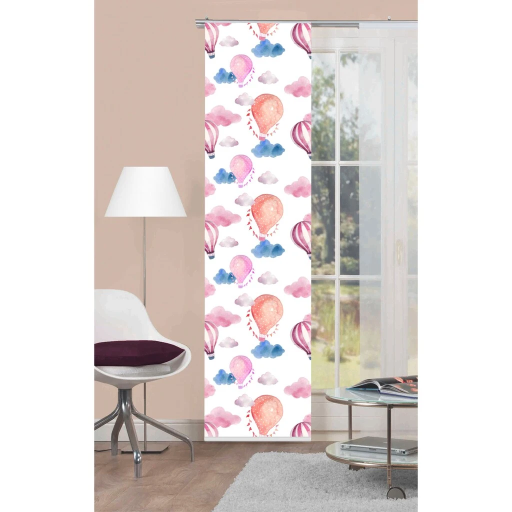 HOME WOHNIDEEN Schiebegardine »BALLONS«, (1 St.), Schiebevorhang Bedruckt