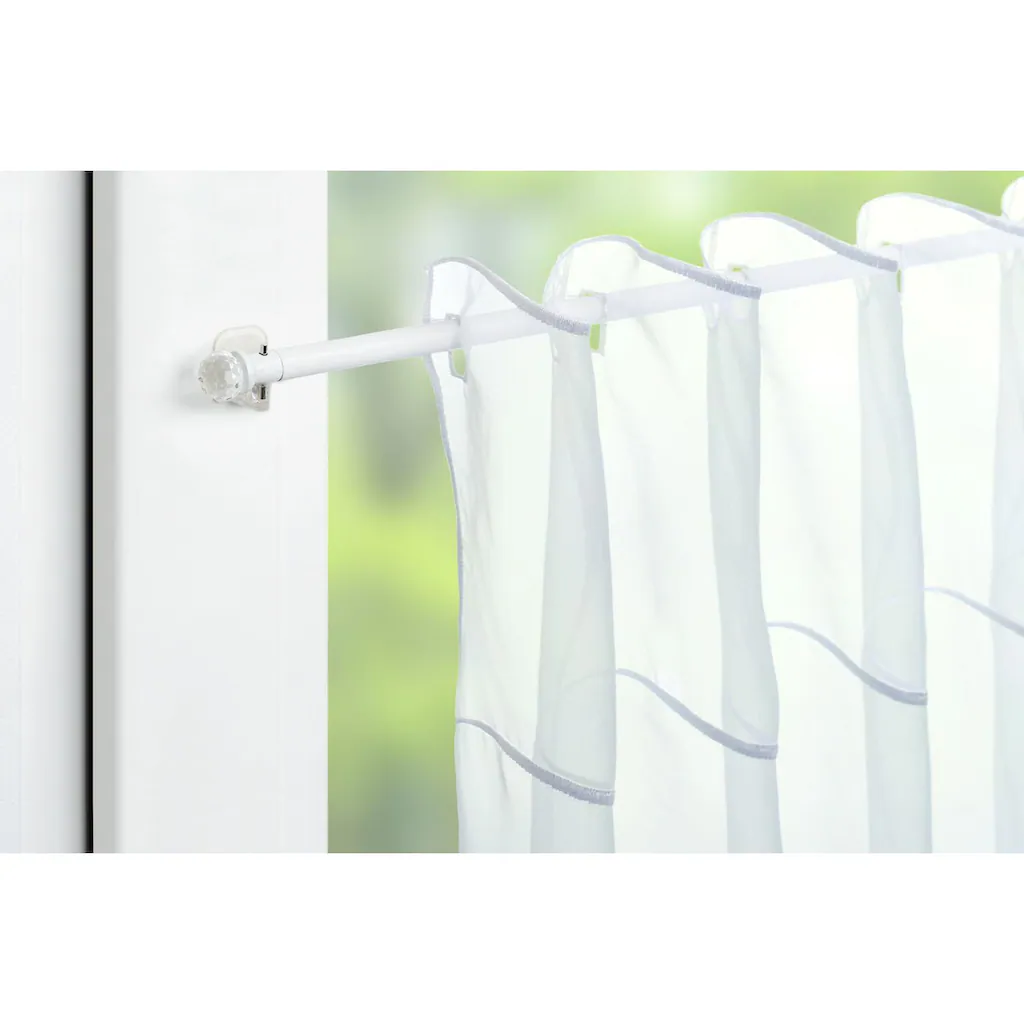 Good Life Vitragenstange »Crystal«, 1 Läufig-läufig, Ausziehbar – Bild 5