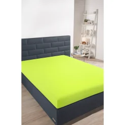 Schiesser Spannbettlaken »Edel-Jersey In Gr. 90x200, 140x200 Oder 180x200 Cm«, (1 St.), Aus Baumwolle, Für Matratzen Bis 30 Cm Höhe, Bettlaken, Spannbetttuch