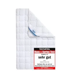 Beco Microfaserbettdecke »Bettdecke Medibett Cotton Soft, In 4 Wärmeklassen Erhältlich«, Füllung Polyester, (1 St.), Von Haus & Garten Mit Testurteil: "Sehr Gut" Bewertet - Getestet Wurde Die Gr. 135x200 Cm, Warm