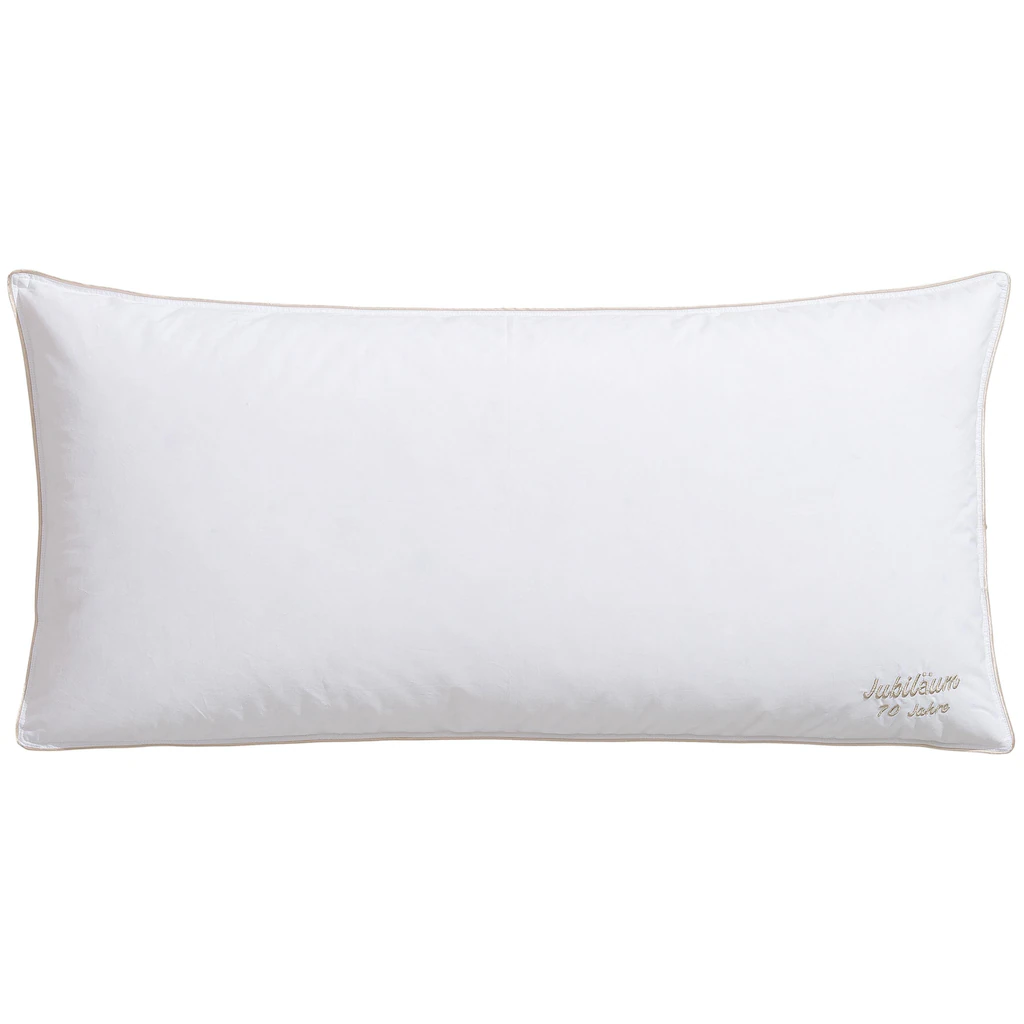 QUEENS TEXTILES Gänsefederkopfkissen »Jubiläum«, (1 St.)