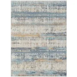 Myflair Möbel & Accessoires Myflair Möbel & Accessoires Teppich »Aurora 3«, Rechteckig, Flachgewebe, Im Modernem Used Look, Superflach, Weich Durch Microfaser