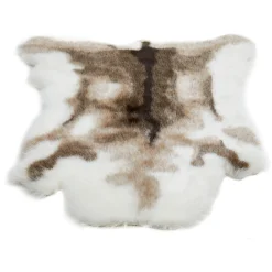 Andiamo Fellteppich »Rentier Kunstfell«, Fellförmig, Kunstfell, Hochflor, Als Bettvorleger Oder Sitzauflage Geeignet