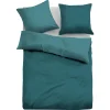 TOM TAILOR Wendebettwäsche »Lisa«, Zarte Streifen In Uni-Optik, Feiner Glanz, Aus 100% Baumwolle, In Mako Satin Qualität, Bett- Und Kopfkissenbezug Mit Reißverschluss, Pflegeleicht, Easy Care Ausrüstung, STANDARD 100 By OEKO-TEX® Zertifiziert