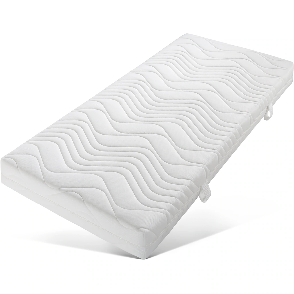 DELAVITA Komfortschaummatratze »Chur«, 21 Cm Cm Hoch, Raumgewicht: 30 Kg/m³, (1 St.), Leichte Schaum-Matratze Für Ein Müheloses Handling & Top-Hygiene