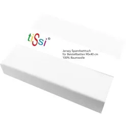TiSsi® TiSsi® Spannbettlaken »Jersey Sophie«, (1 St.), Für Babybetten