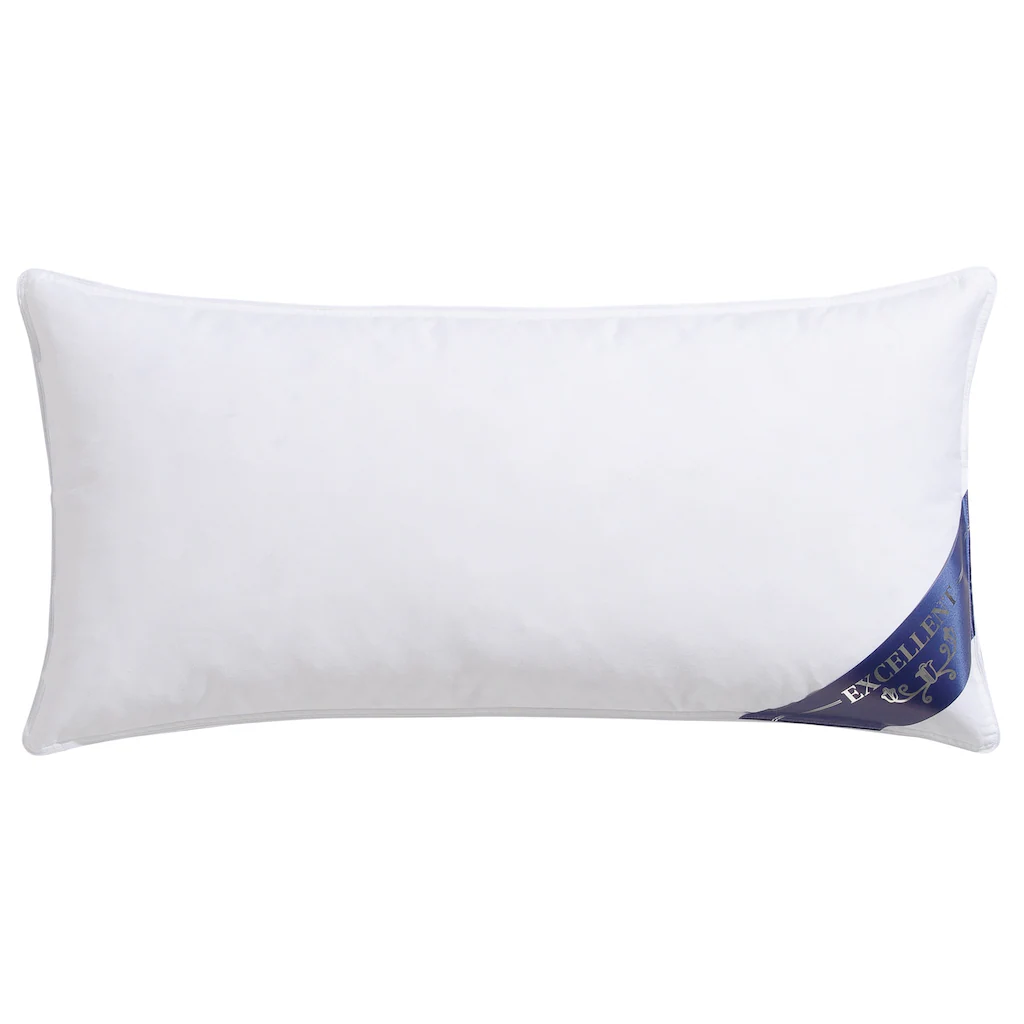 Excellent 3-Kammer-Kopfkissen »Zürich«, Füllung: 90% Daunen, 10% Federn Außenkammern, Bezug: 100% Baumwolle, (1 St.), Hergestellt In Deutschland, Allergikerfreundlich – Bild 2