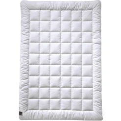 Billerbeck Kunstfaserbettdecke »520 ALCANDO®«, Leicht, Füllung AIRSOFT® - Hohlfaser, Bezug Baumwoll-Feinperkal, (1 St.), Mit Optimalen Feuchtigkeitstransport