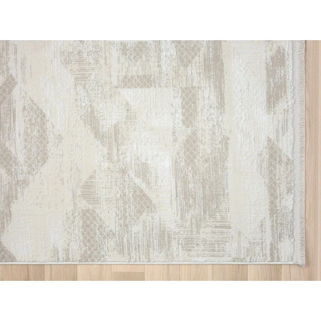 Myflair Möbel & Accessoires Myflair Möbel & Accessoires Teppich »My Life«, Rechteckig, Kurzflor, Retro-Style, Besonders Weich Durch Microfaser, Mit Fransen – Bild 4