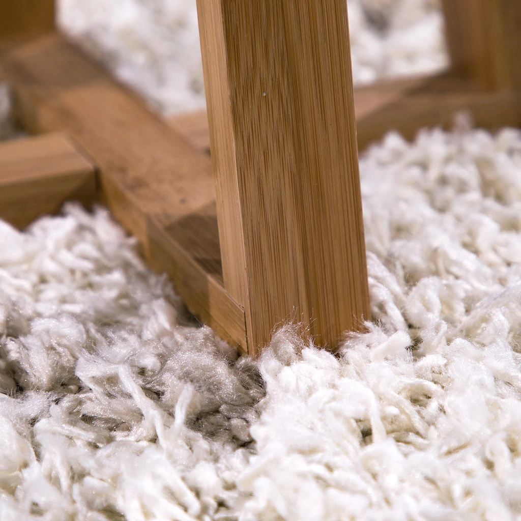 Paco Home Hochflor-Teppich »Kalmar 447«, Rechteckig, Shaggy, Scandi Design, Modernes Rauten Muster, Weich & Kuschelig – Bild 5