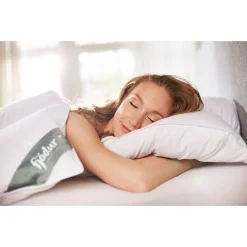 Fjödur Fjödur Federkissen »Fabian«, Füllung: 85% Federn, 15% Daunen, (1 St.), Stützfunktion Im Nackenbereich, Kissen In 40x80 Oder 80x80 Cm