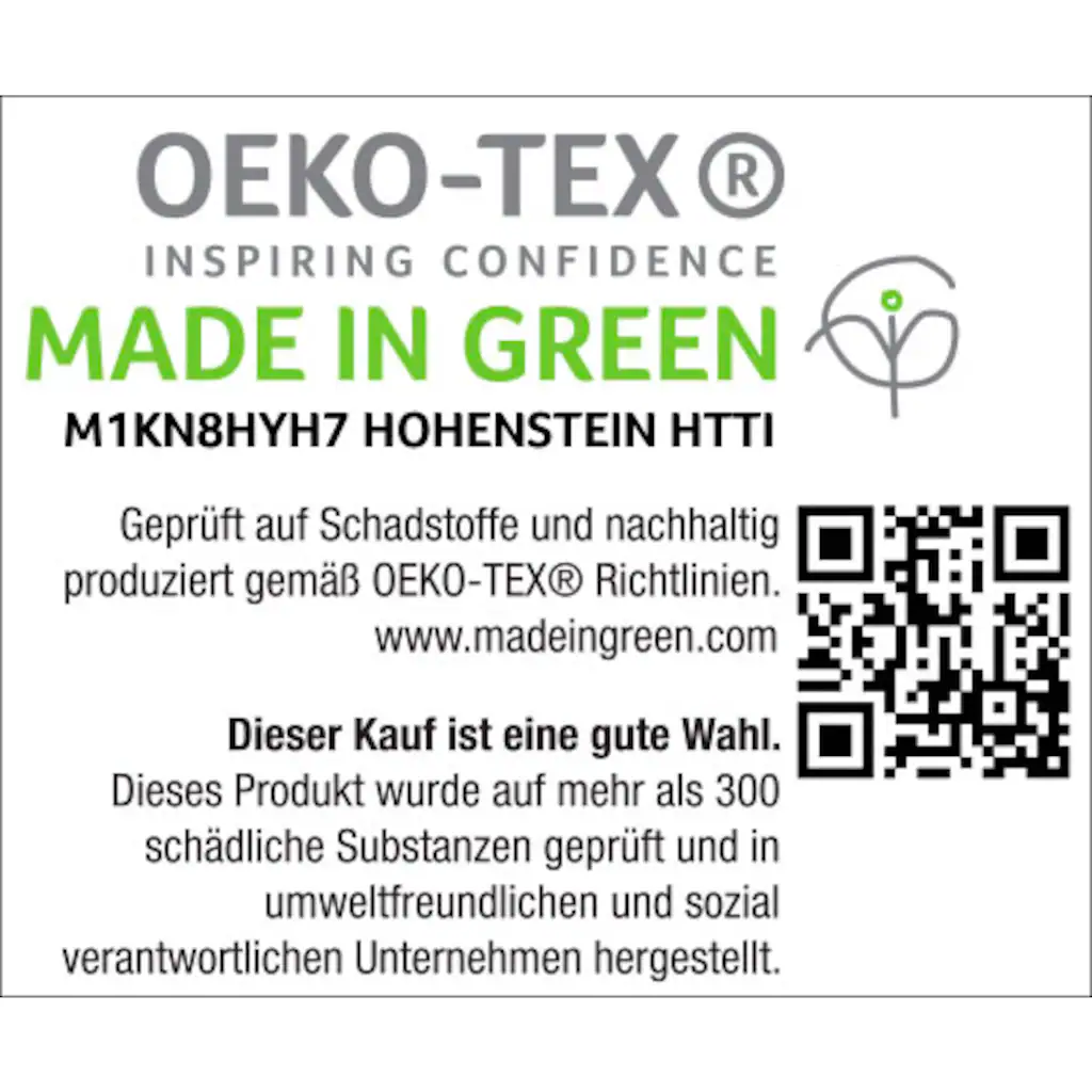 H.I.S Bettwäsche »Philip«, Im Sportlichen Karo Design, Aus 100% Baumwolle, Renforcé Qualität, Bett- Und Kopfkissenbezug Mit Reißverschluss, Bettwäsche Set Unterstützt Die Initiative Cotton Made In Africa, Made In Green Zertifiziert – Bild 3