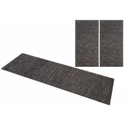 My Home Bettumrandung »Wolly«, (3 Tlg.), Bettvorleger, Wolle, Handgewebt, Läufer-Set Wohnzimmer, Schlafzimmer