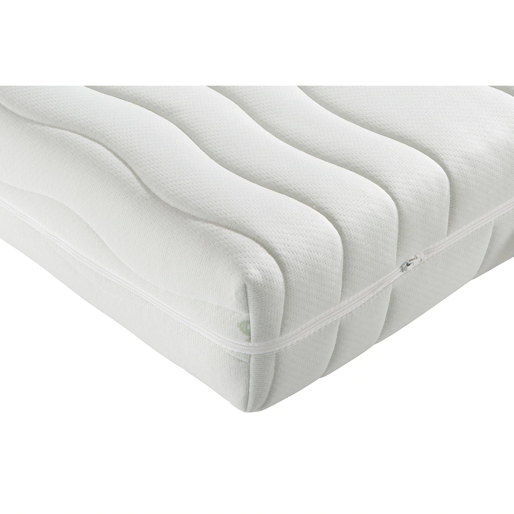 Beco Komfortschaummatratze »Matratze Active Greenfirst - Besonders Hygienischer Matratzenbezug «, 18 Cm Hoch, Raumgewicht: 28 Kg/m³, (1 St.), Vom Verbraucher-Magazin Haus & Garten Getestet Mit "SEHR GUT" Note 1,4* - Getestet In Gr. 90x200 Cm H2. – Bild 6