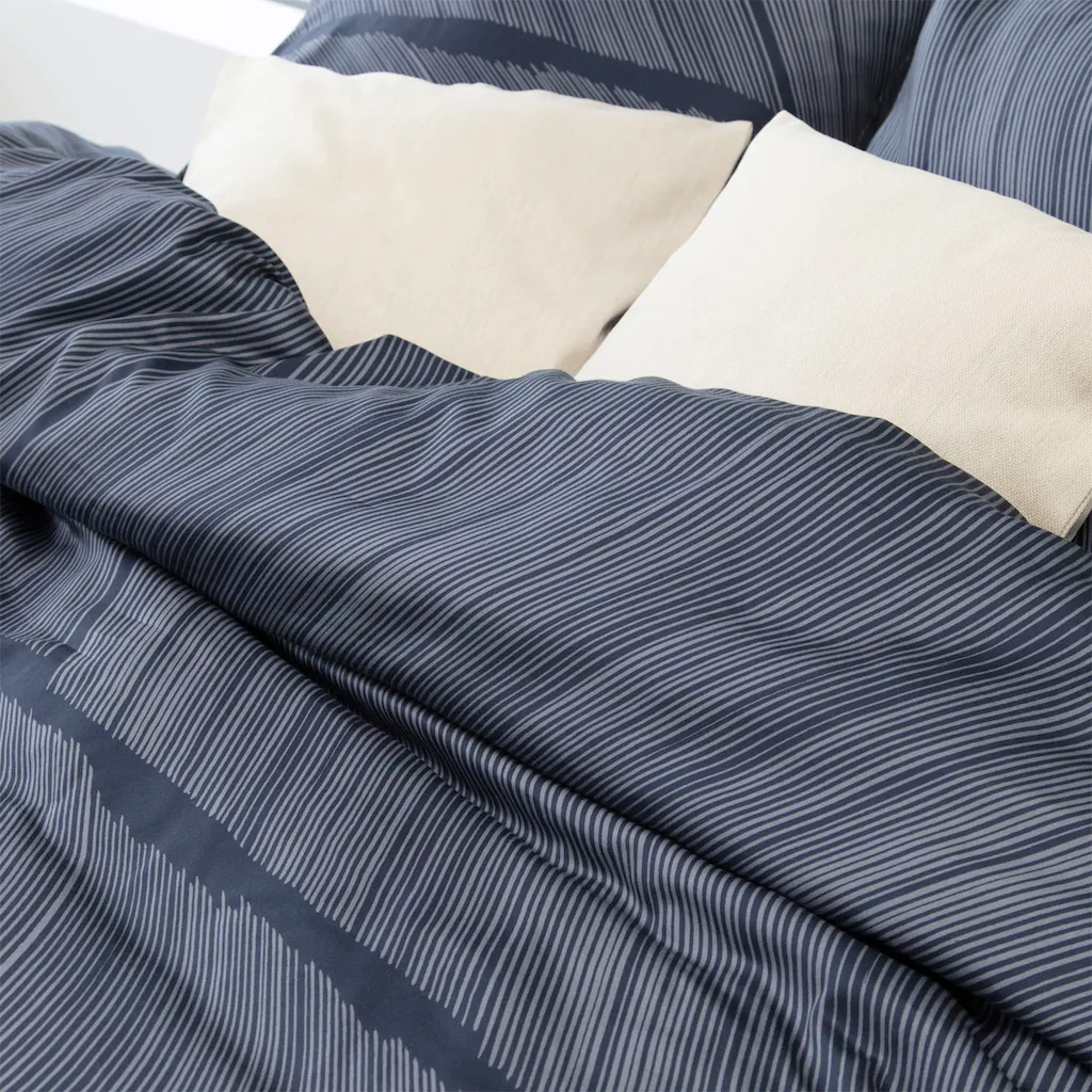 Damai Bettwäsche »Ocean«, Mit Wellenförmigem Muster – Bild 2