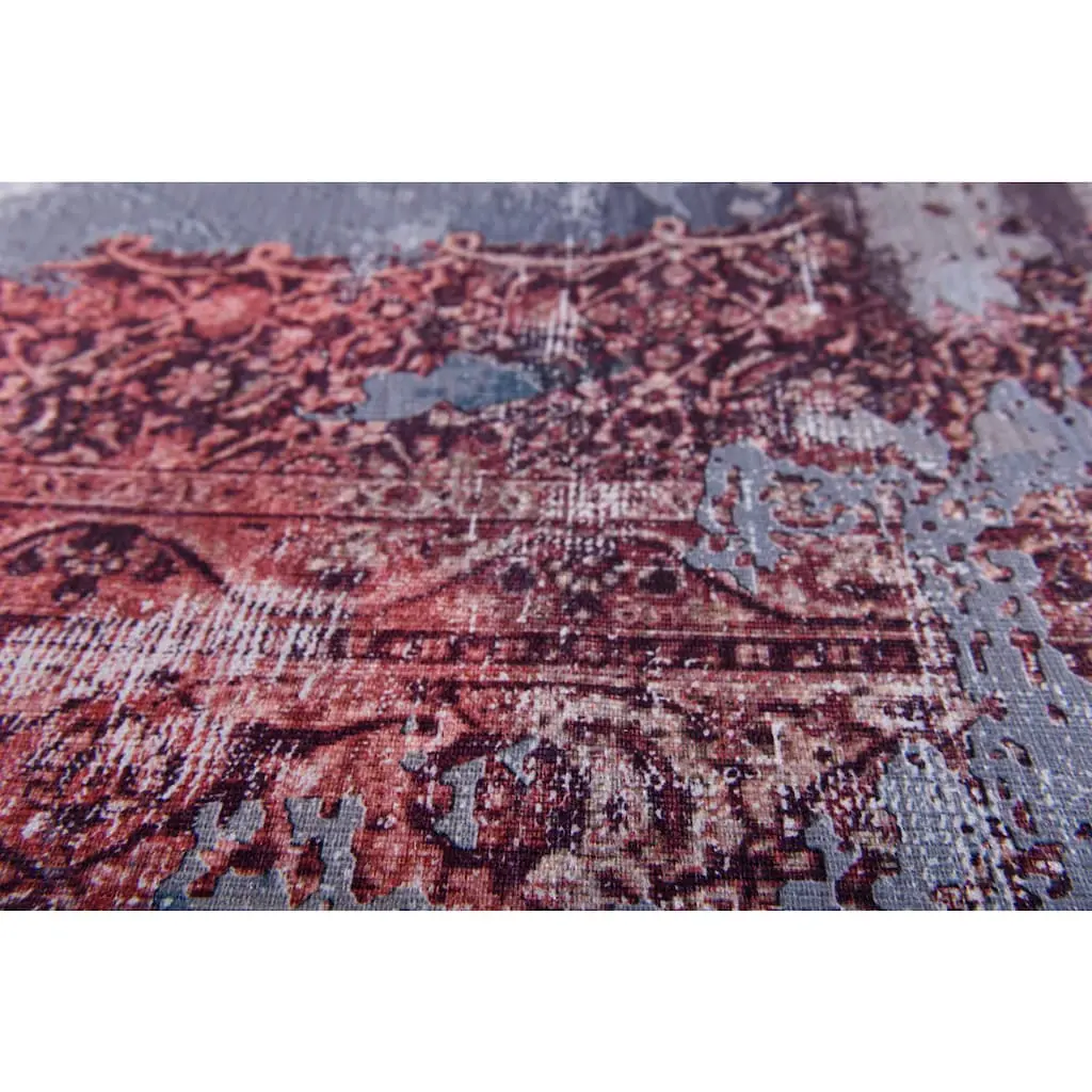 Gino Falcone Teppich »Cecilia 067«, Rechteckig, Flachgewebe, Bedruckt, Vintage Design – Bild 5