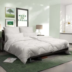 Microfaserbettdecke, »Julia«, John Cotton, Füllung: Microfaser, Bezug: 100% Polyester, Made In Green Zertifiziert, Kochfest Bis 95°C Grad, Sehr Flauschig