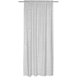 Freundin Home Collection Gardine »Cest La Vie 00 Weiß«, (1 St.)