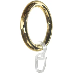 GARESA Gardinenring »Kunststoffring Mit Haken«, (20 St.), Für Durchmesser 28mm, Einfache Montage