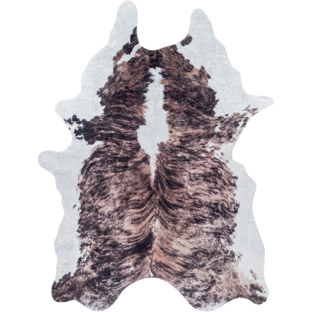 Ayyildiz Teppiche Teppich »ETOSHA 4113«, Rechteckig, Pflegeleicht / Moderner Fell Look