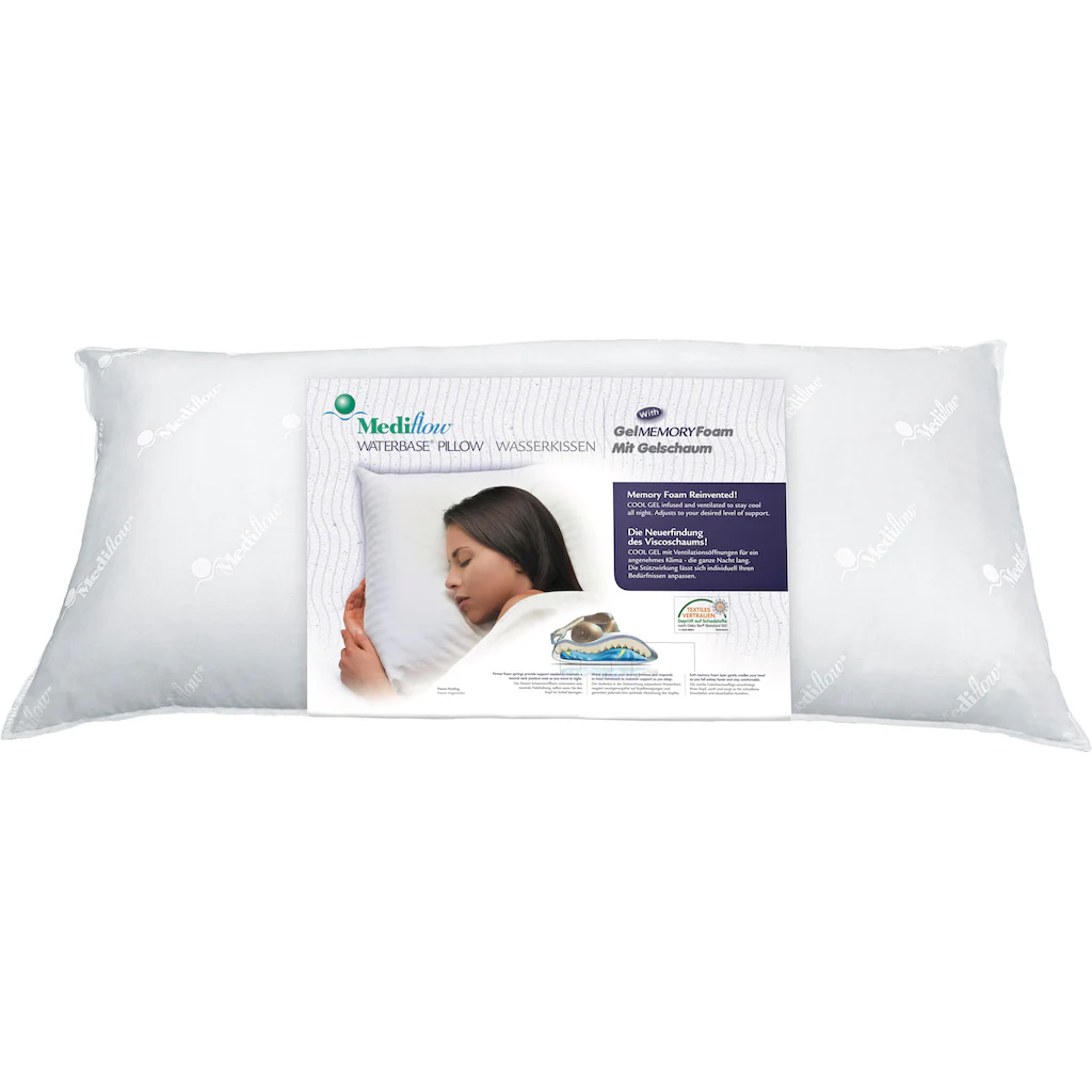 Mediflow Wasserkissen »Mediflow Original Visco-Gelschaum-Wasserkissen 5007 50x70cm«, (1 Tlg.)