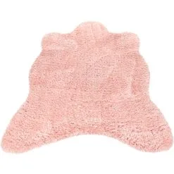 Paco Home Fellteppich »Zotty 450«, Fellförmig, Kunstfell, Weicher Hochflor, Einfarbig, Auch Als Bettvorleger Geeignet