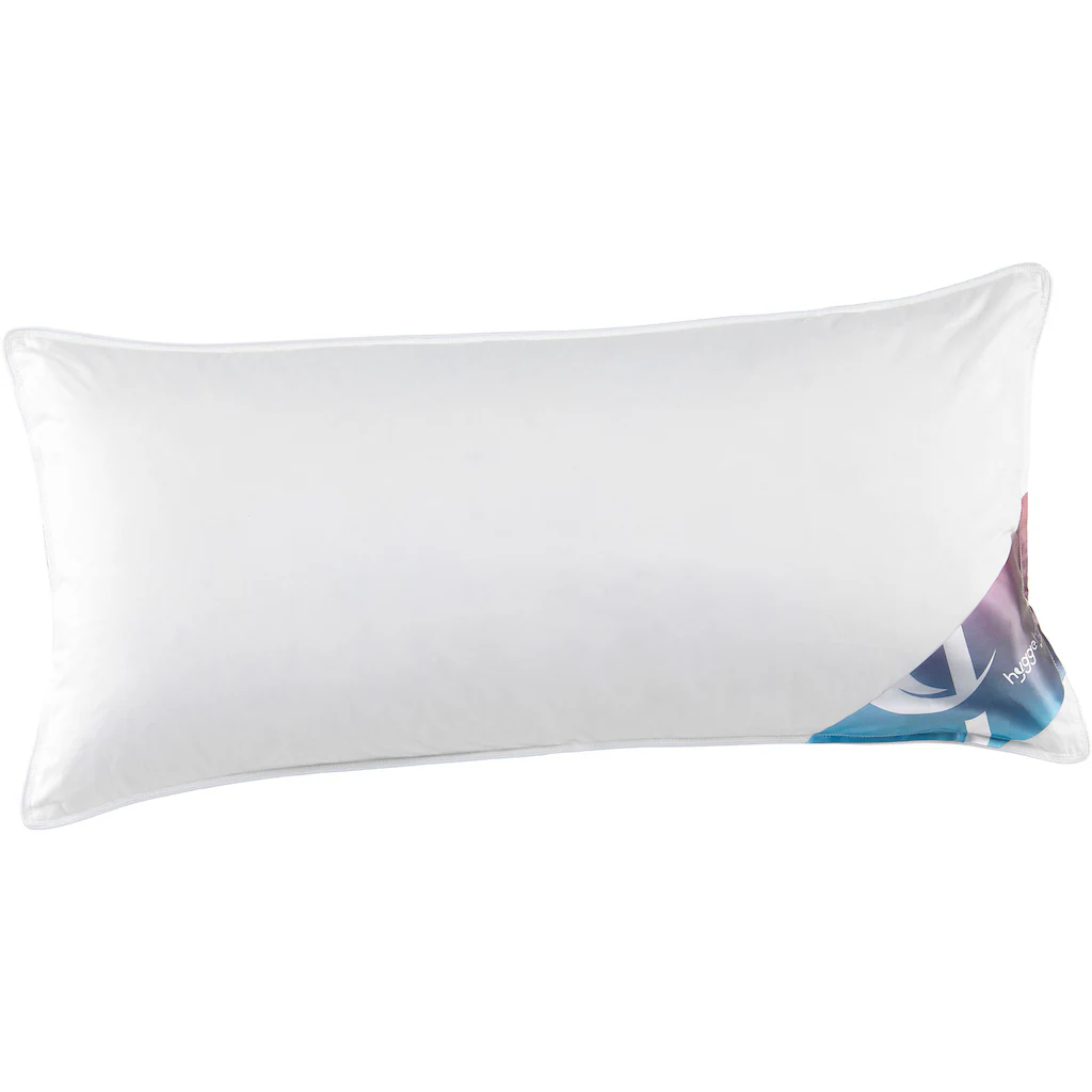 Hyggehome Federkopfkissen »Hygge Home Plissee (biobasiert)«, Füllung: 85% Entenfeder Und 15% Entendaune, (1 St.) – Bild 2