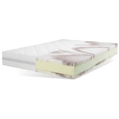 Breckle Northeim Gelschaummatratze »Gelschaum-5000«, 25 Cm Cm Hoch, Raumgewicht: 28 Kg/m³, (1 St.), 7-Zonen Komfortschaumkern, Matratze In 90x200 Cm Und Weiteren Größen