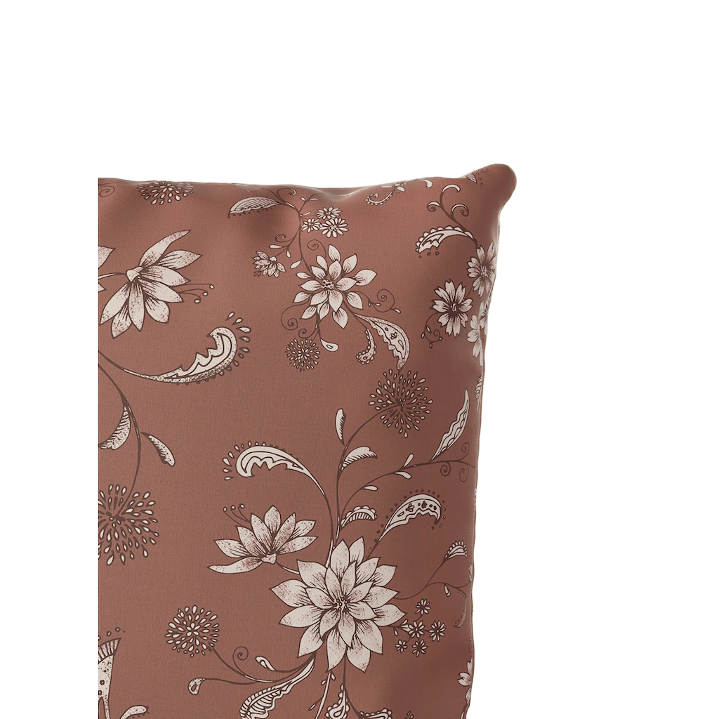 Leonique Bettwäsche Elvona«, (2 Tlg.), In Renforcé Qualität, Nachhaltiger Bettdeckenbezug Und Kissenbezug Aus 100% Baumwolle, Bettwäsche Mit Reißverschluss, Unterstützt Cotton Made In Afrika, Made In Green Zertifiziert – Bild 3