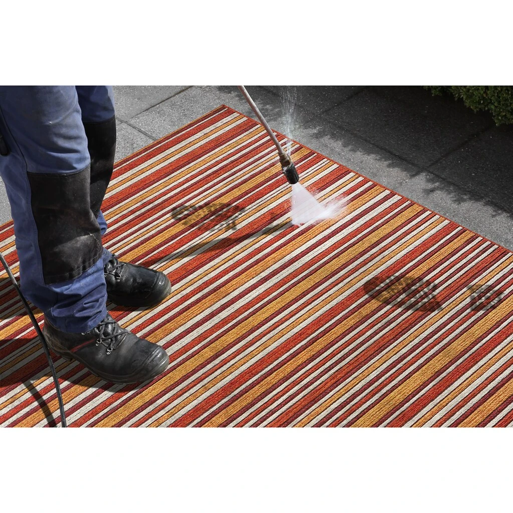 NORTHRUGS Läufer »Bamboo«, Rechteckig, In-und Outdoor Geeignet, Strapazierfähig Und Pflegeleicht, Flachgewebe – Bild 4