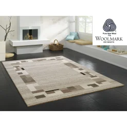 OCI DIE TEPPICHMARKE Wollteppich »Natura Mika«, Rechteckig, Reine Wolle, Wohnzimmer