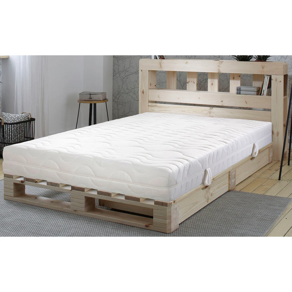 Älgdröm Älgdröm Taschenfederkernmatratze »Salvatnet«, 23 Cm Cm Hoch, 480 Federn, (1 St.), Extra Fester Härtegrad Bis 180 Kg Belastbar – Bild 2