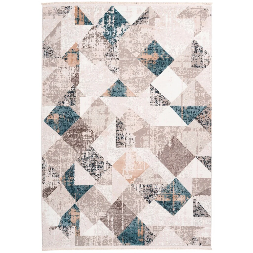 Calo-deluxe Teppich »Miran 125«, Rechteckig, Vintage Design, Mit Fransen, Wohnzimmer – Bild 2