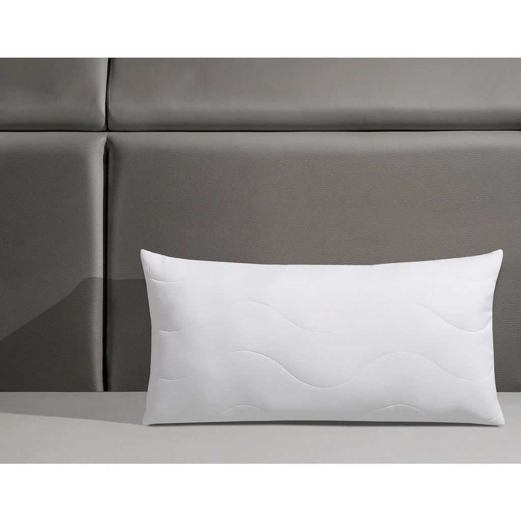 Jekatex Nackenstützkissen »Soft«, Füllung: Comforel® Hohlfaser, Bezug: Microfaser, (1 St.), Mit AGR-Gütesiegel (Aktion Gesunder Rücken E.V) – Bild 3