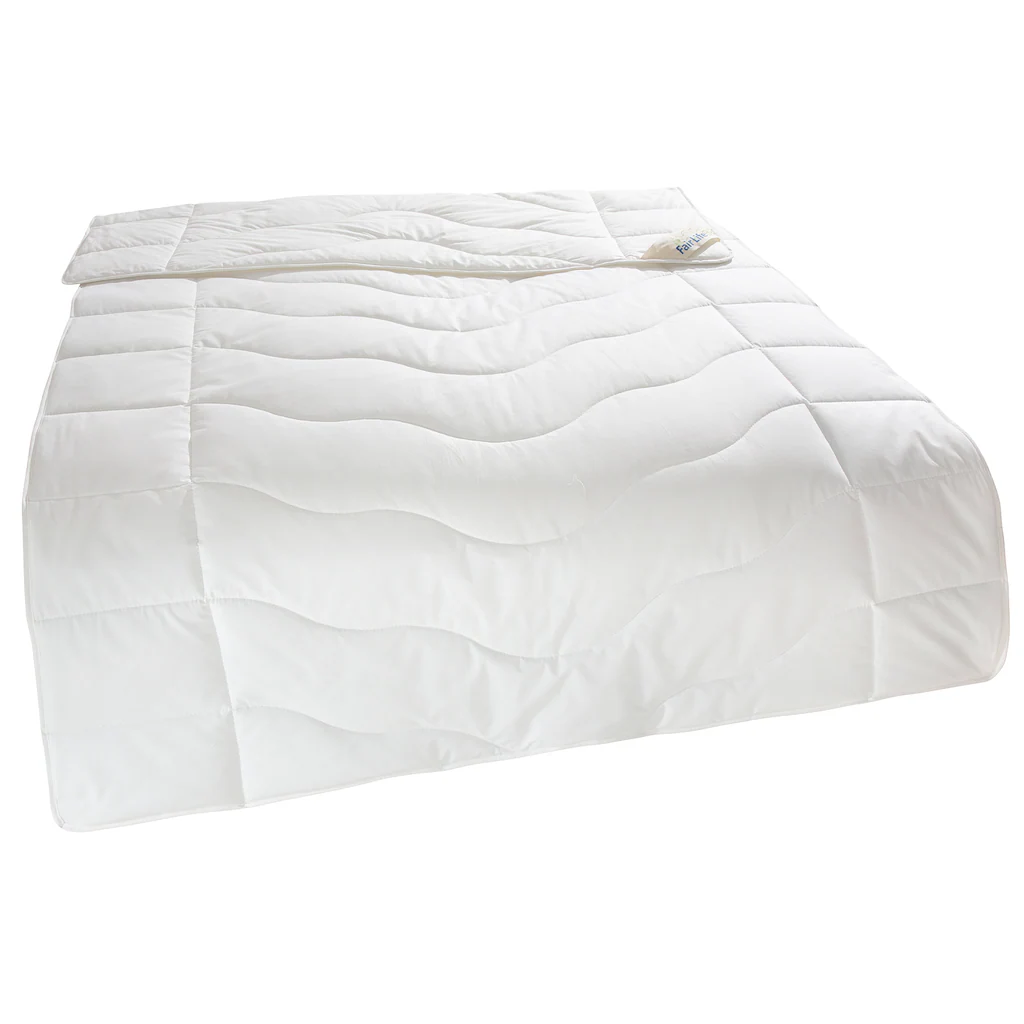 Fair Life Bio Kunstfaserbettdecke »Tencel KbA«, Leicht, Bezug Reine Bio-Baumwolle KbA, (1 St.)