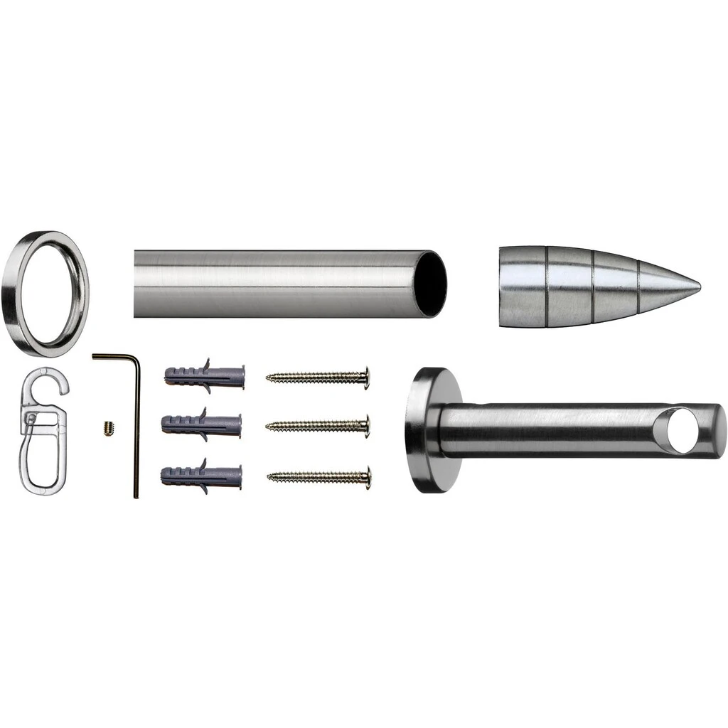 Indeko Gardinenstange »Menorca«, 1 Läufig-läufig, Fixmaß – Bild 2