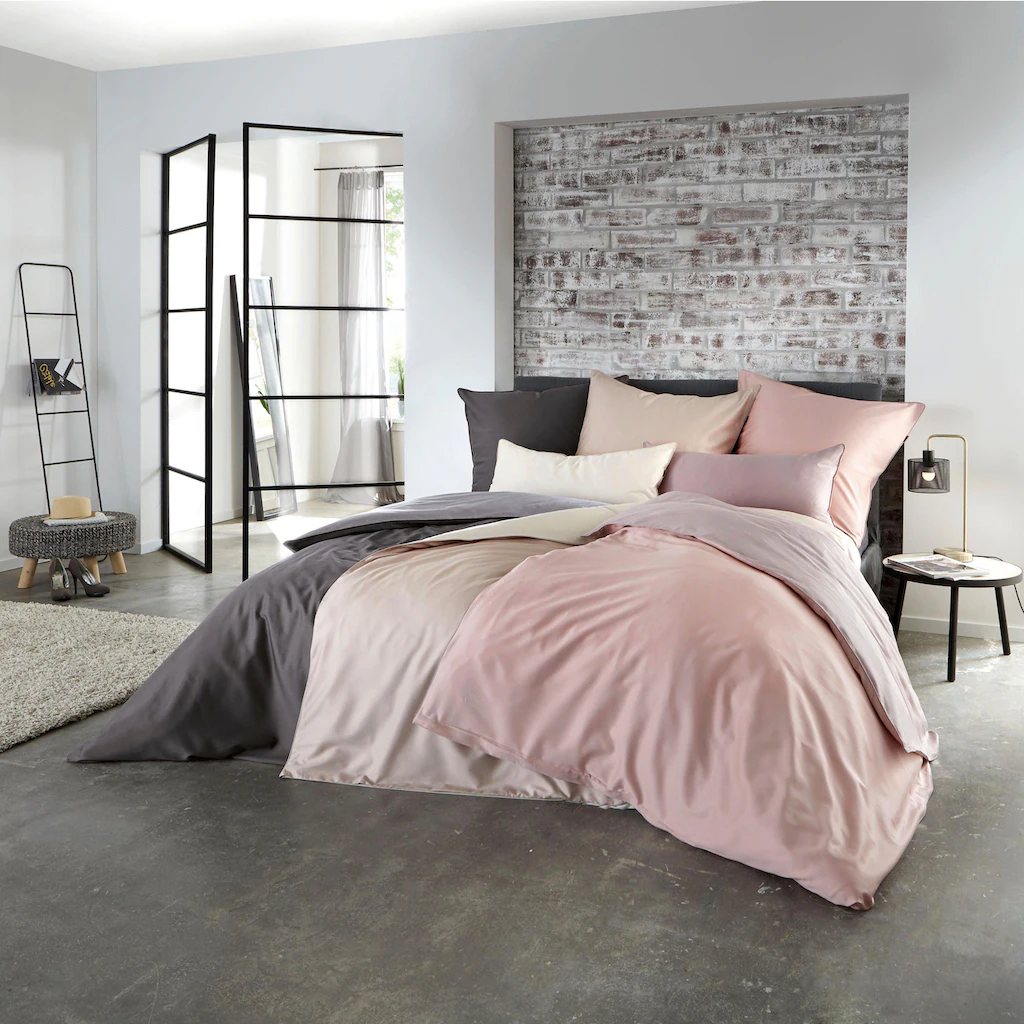 Kleine Wolke Bettwäsche »Linda«, (2 Tlg.), Einfaches, Sehr Elegantes Design – Bild 2