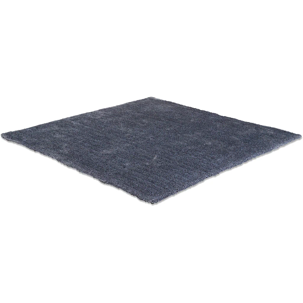 TOM TAILOR Hochflor-Teppich »Soft«, Rechteckig, Handgetuftet, Uni-Farben, Super Weich Und Flauschig