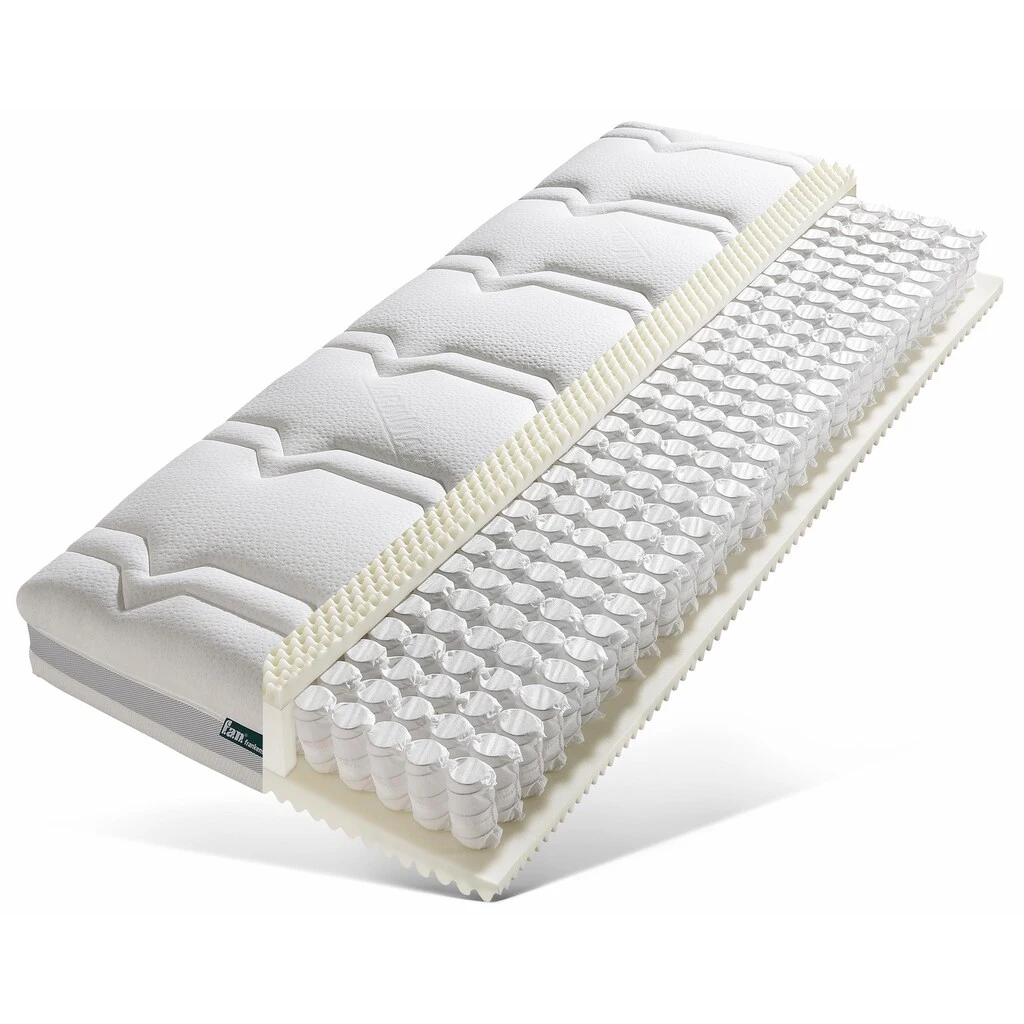 F.a.n. Schlafkomfort Taschenfederkernmatratze »Mabona T«, 23 Cm Cm Hoch, 544 Federn, (1 St.), Bekannt Aus Der TV-Werbung, Mit Sommer- Und Winterseite!