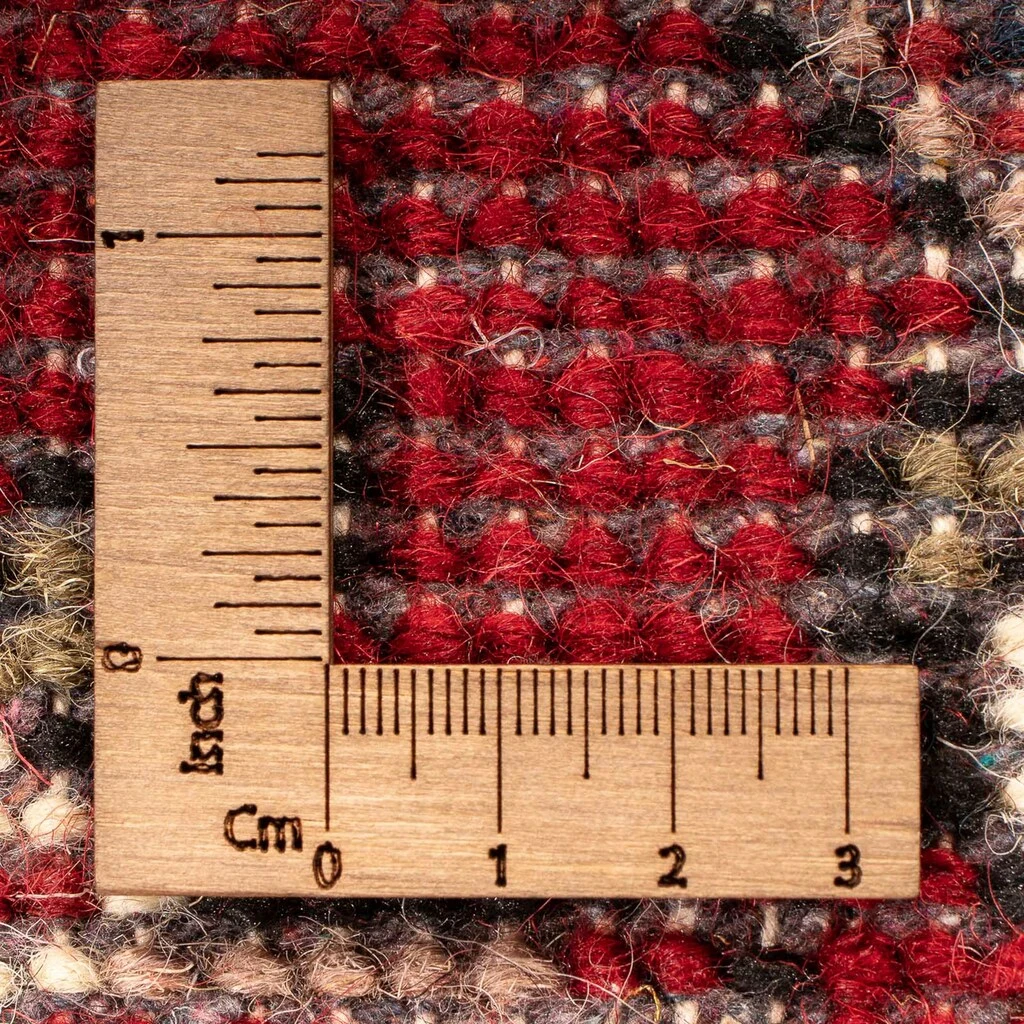 Morgenland Orientteppich »Orient - 60 X 40 Cm - Dunkelrot«, Rechteckig, Wohnzimmer, Handgeknüpft, Einzelstück Mit Zertifikat – Bild 4