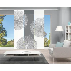 Vision S Schiebegardine »3ER SET CRISTON«, (3 St.), HxB: 260x60, Schiebevorhang 3er Set Digitaldruck