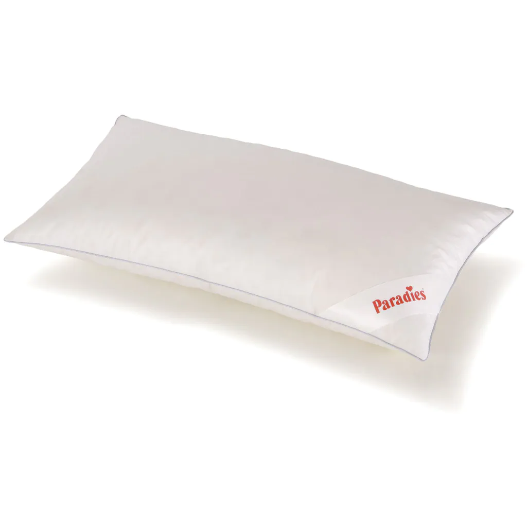 Paradies 3-Kammer-Kopfkissen »Kaja«, Füllung: Außenkammer Mit 90% Daunen, 10% Federn, (1 St.), Sehr Gute Stützkraft Für Kopf- Und Nackenbereich