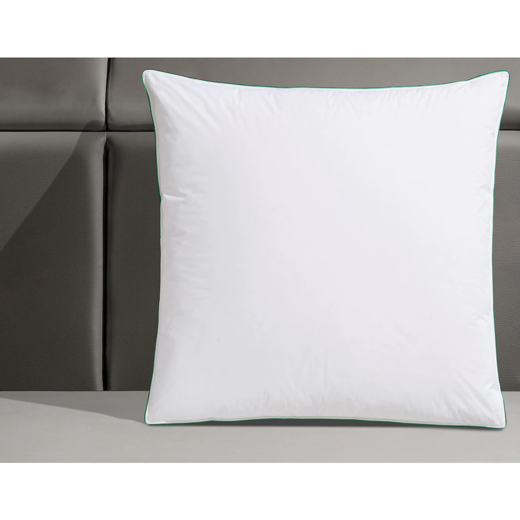 Fjödur Fjödur 3-Kammer-Kopfkissen »Fee«, Füllung: Außenkammer Mit 90% Daunen, 10% Federn, Bezug: 100% Baumwolle, (1 St.), Stützend Und Kuschelig – Bild 3