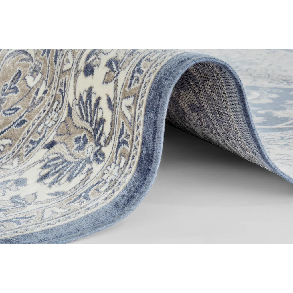 Home Affaire Teppich »Rhett«, Rechteckig, Samt, Orientalisches Design, Gekettelt – Bild 2