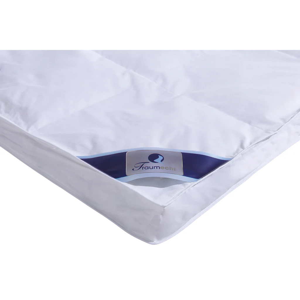 Traumecht Federbettdecke »David«, Extrawarm, Füllung 80% Federn Und 20% Daune, Bezug 100% Baumwolle, (1 St.), Extra Bauschig & Warm! – Bild 2