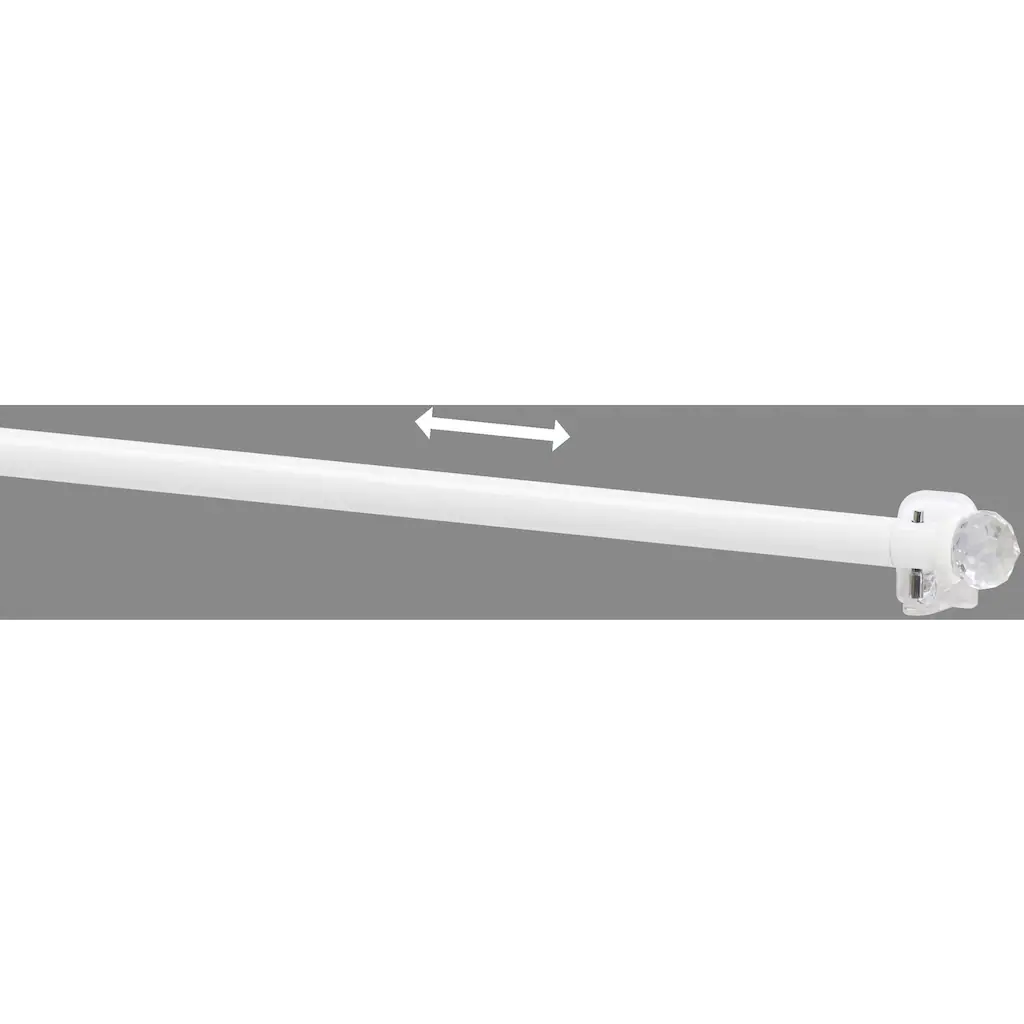 Good Life Vitragenstange »Crystal«, 1 Läufig-läufig, Ausziehbar – Bild 3