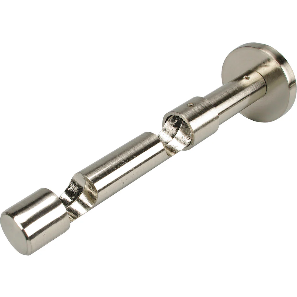 Liedeco Gardinenstangenhalter »Doppelträger, Schraubkappenträger 2-läufig "France" - 1 Stück«, (1 St.), Halter, Träger Für Stangen, Rohre 20 Mm